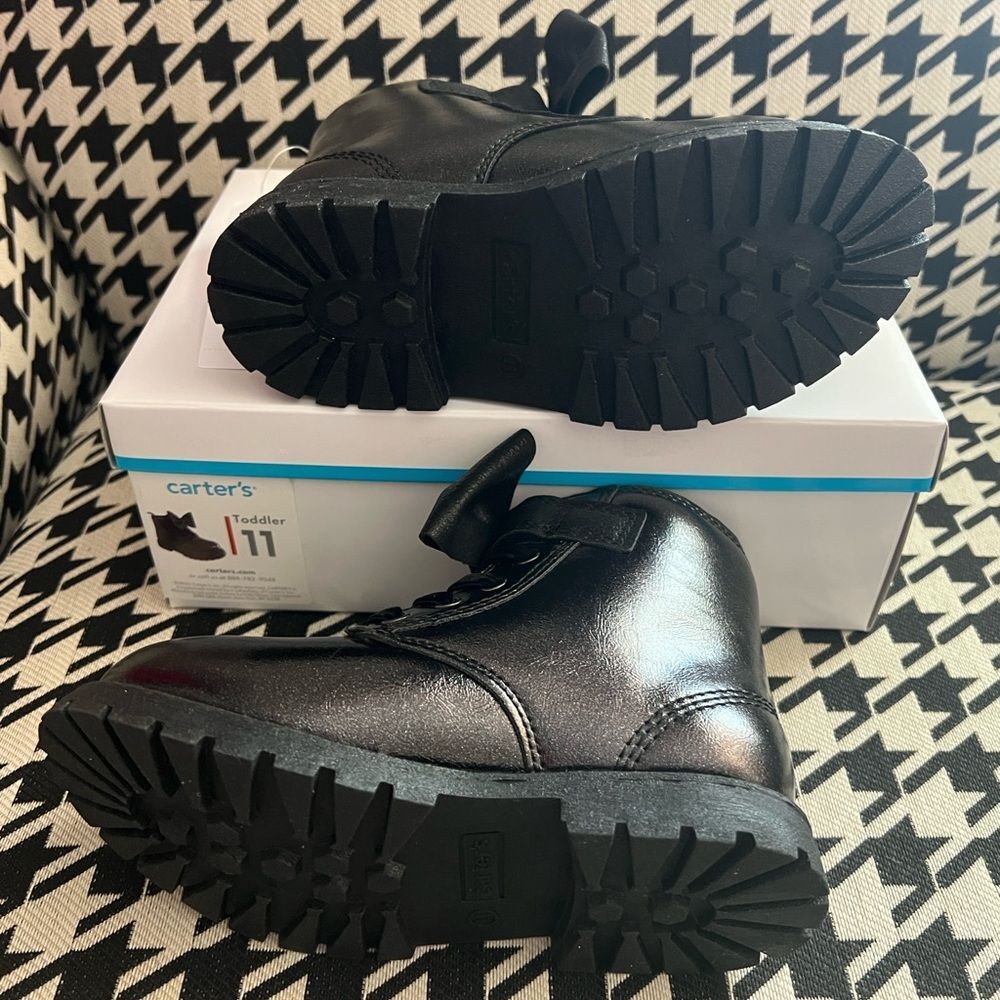 Carter's Yoyo Bow Accent Boot-Size 11 - Picture 5 of 7